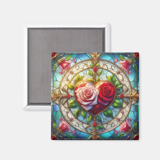 Glass Romance Magnet (Vorderseite/Rückseite)