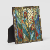 Glass Rote Hauptopftiere bei Sonnenaufgang Fotoplatte (Vorderseite)