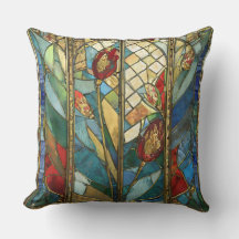 Glass Rote Hauptopftiere bei Sonnenaufgang