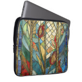 Glass Rote Hauptopftiere bei Sonnenaufgang Laptopschutzhülle (Vorne Rechts)