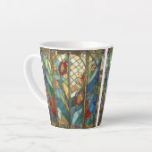 Glass Rote Hauptopftiere bei Sonnenaufgang Milchtasse (Linke Ecke)