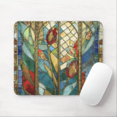 Glass Rote Hauptopftiere bei Sonnenaufgang Mousepad (Mit Mouse)