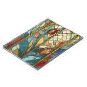 Glass Rote Hauptopftiere bei Sonnenaufgang Notizblock (Linke Seite)