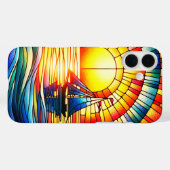 Glass Sailboat-Case Case-Mate iPhone Hülle (Rückseite (Horizontal))