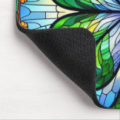 Glass Saint Patrick's Day Irish Clover Mousepad (Ecke)