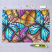 Glass-Schmetterlinge Seidenpapier (Handwerk)