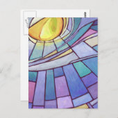 Glass Sky Postkarte (Vorne/Hinten)