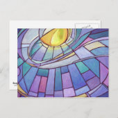 Glass Sky Postkarte (Vorne/Hinten)