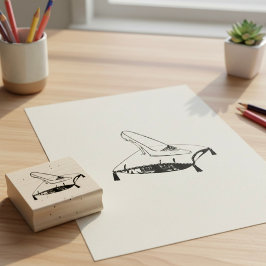 Glass Slipper Gummistempel