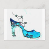 Glass Slipper Postkarte (Vorderseite)