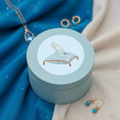 Glass Slipper Runder Aufkleber