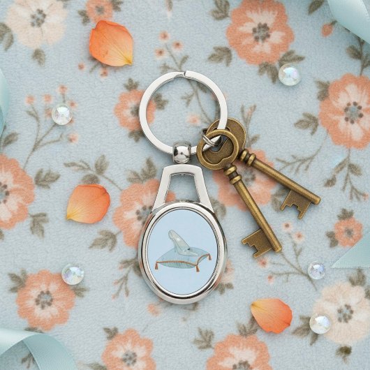 Glass Slipper Schlüsselanhänger