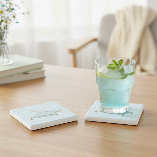 Glass Slipper Steinuntersetzer