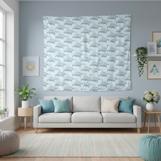 Glass Slipper Wandteppich