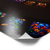 Glass Spiral Window Fotodruck (Ecke)