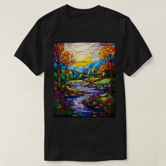 Glass Style Shenandoah Valley T-Shirt (Design vorne)