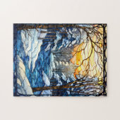 Glass Sunrise, festgehalten Puzzle (Horizontal)