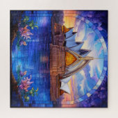 Glass Sydney Opera House Puzzle (Horizontal)