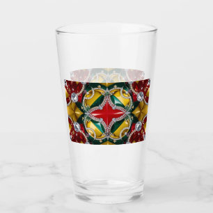 Glass-Tasse mit Los Angeles Farben Glas