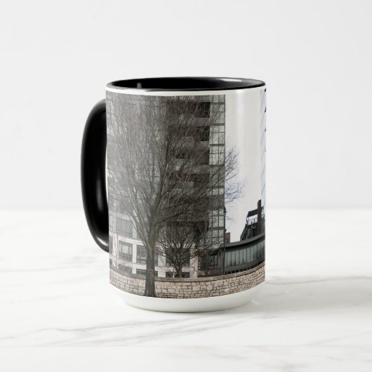 Glass Towers Tasse (Vorderseite Links)