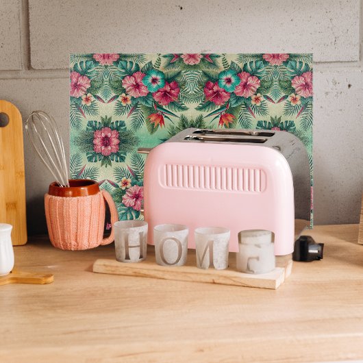 Glass Tropics Schneidebrett