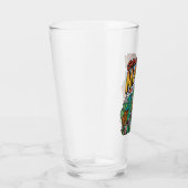 Glass Tumbler "Growing up in Mandan" (Rechts)