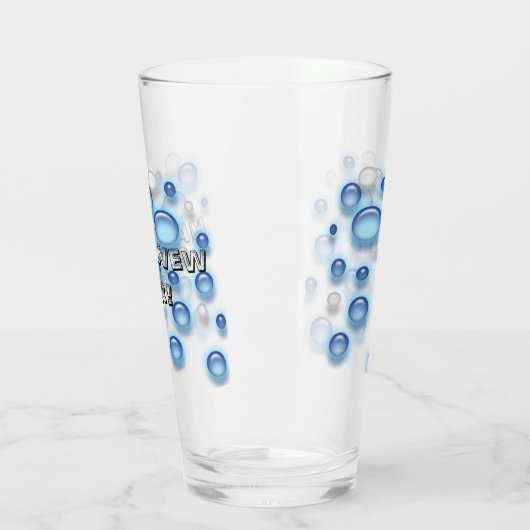 Glass Tumbler - New Year Bubbles (Links)