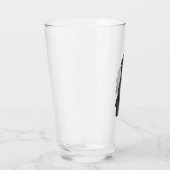 Glass Tumbler Schach 16 onz (Rechts)