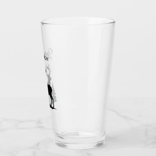 Glass Tumbler-Yellowstone Elch Glas (Links)