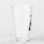 Glass Tumbler-Yellowstone Elch Glas (Rechts)