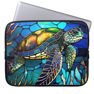 Glass Turtle Laptop Bag Laptopschutzhülle