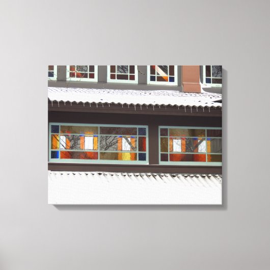 Glass und Eiskeln - Martha's Vineyard Leinwanddruck (Vorderseite)