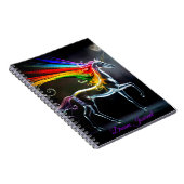 Glass Unicorn Dream Journal Notizblock (Rechte Seite)