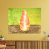 Glass Vase Leinwanddruck (Insitu (Wohnzimmer))