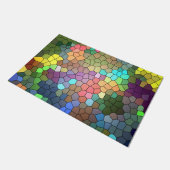 Glass von Shirley Taylor Fußmatte (Schrägansicht)