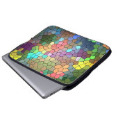 Glass von Shirley Taylor Laptopschutzhülle (Vorne Knopf)