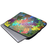 Glass von Shirley Taylor Laptopschutzhülle (Vorne Knopf)