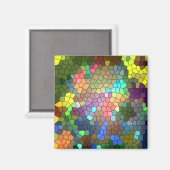 Glass von Shirley Taylor Magnet (Vorderseite/Rückseite)