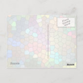 Glass von Shirley Taylor Postkarte (Rückseite)