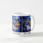 Glass Weihnachten-Tasse Kaffeetasse (VorderseiteRechts)