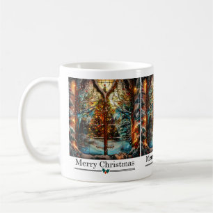 Glass Weihnachten-Tasse Kaffeetasse