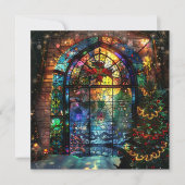 Glass Weihnachtskarte (Vorderseite)