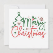 Glass Weihnachtskarte (Rückseite)