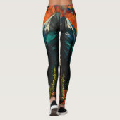 Glass Wildlife Mountain Sunset Bear Leggings (Rückseite)