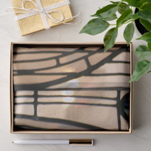 Glass Window, Hill House von Mackintosh Seidenpapier (Geschenk)