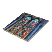 Glass Windows, Salisbury Cathedral, Vereinigtes Kö Fliese (Seite)