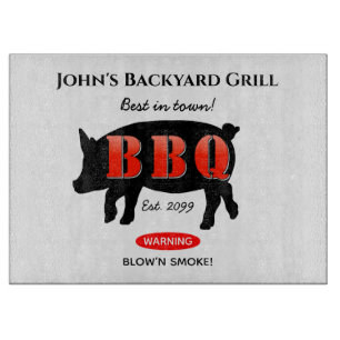 Glass Zuhause Grillen Kochen Männer Küche Schneidebrett