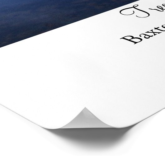 Glassbäume Poster (Ecke)