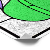 Glassbird-Poster Poster (Ecke)