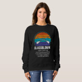 Glassblowing Glass Blower Glass Blowing 5 Sweatshirt (Vorne ganz)